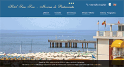 Desktop Screenshot of hotelsansiro.it